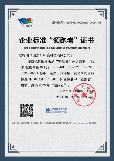反滲透阻垢劑（標(biāo)準(zhǔn)液）ProtecMBC? 1501-標(biāo)準(zhǔn)制訂者